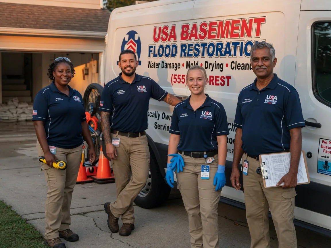 Basement Flood Cleanup company in Tunica, MS
